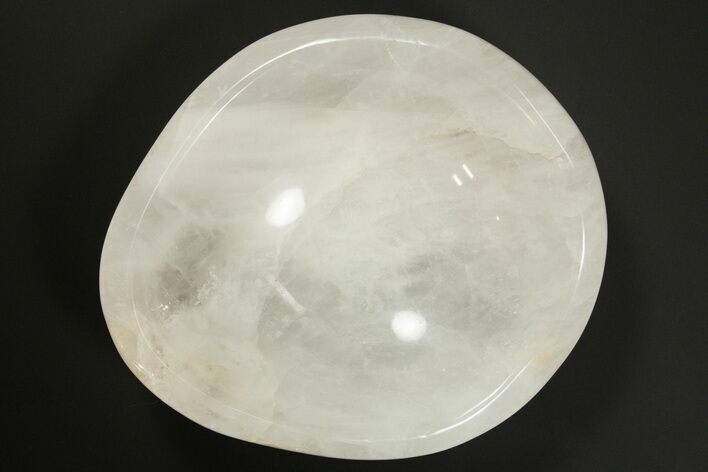 Polished Clear Quartz Bowl - Madagascar #302620